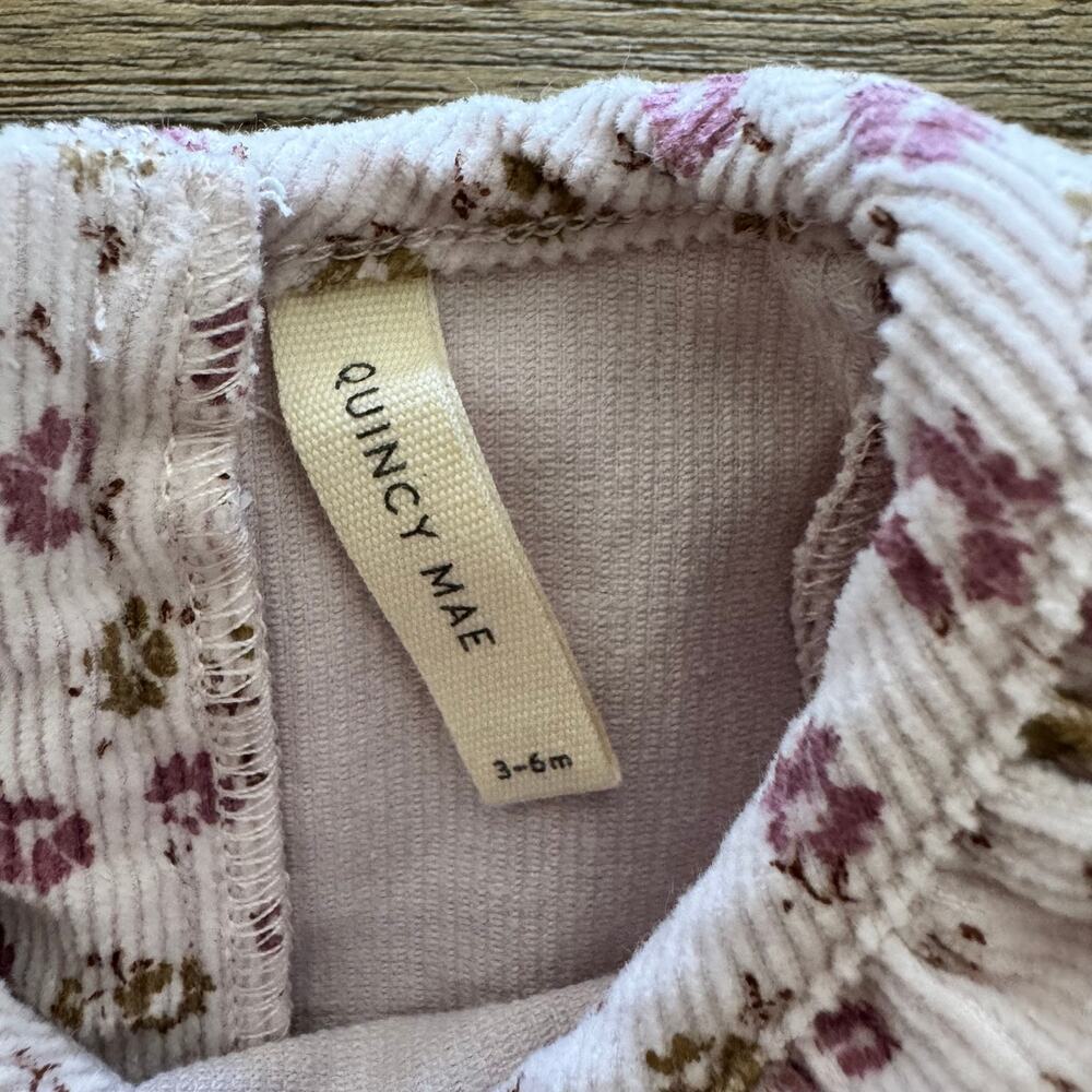 Quincy Mae Wildflower Simone Dress - Size 3-6 months - Picture 2 of 6